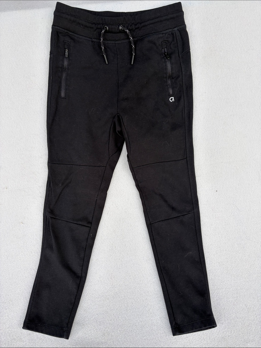 GAP Black Kids Jogger Pants with Zip Pockets